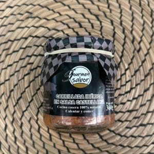 CARRILLADA IBÉRICA EN SALSA CASTELLANA
